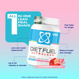 USN Diet Fuel Meal Replacement Shake Vanilla 2kg - 999253