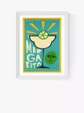 EAST END PRINTS Fox & Velvet 'Margarita' Framed Print