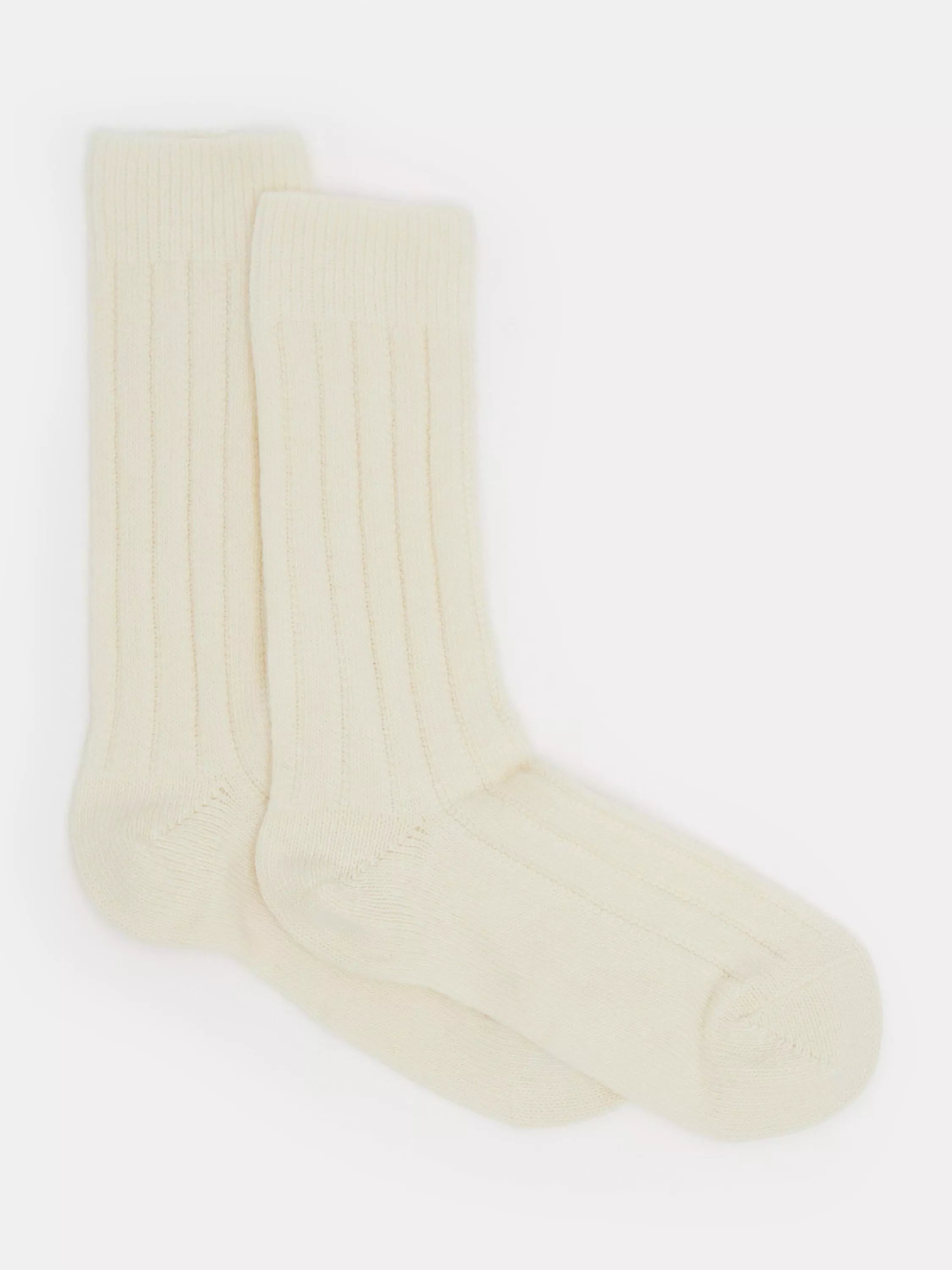 HUSH Murica Cashmere Blend Ribbed Socks - McGrocer