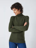 John Lewis Cashmere Roll Neck Jumper - McGrocer