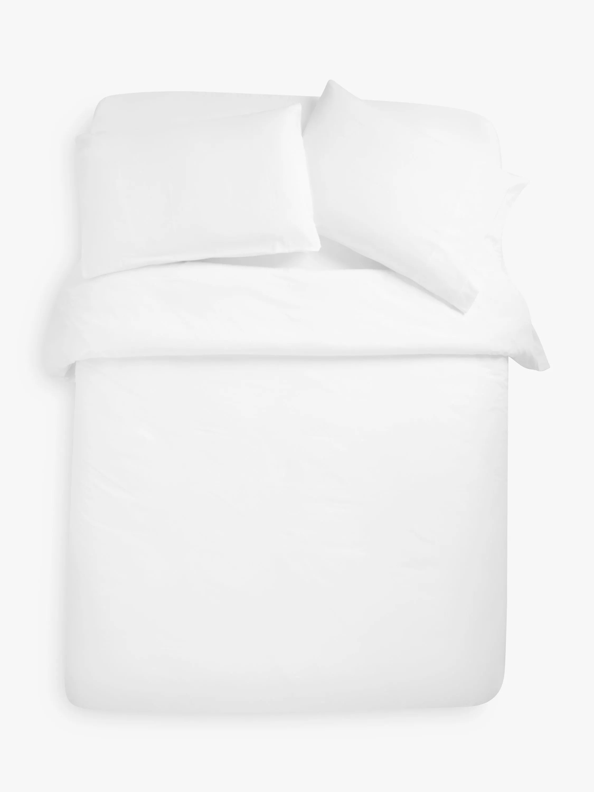 John Lewis Crisp & Fresh Egyptian Cotton Percale 400 Thread Count Bedding - McGrocer