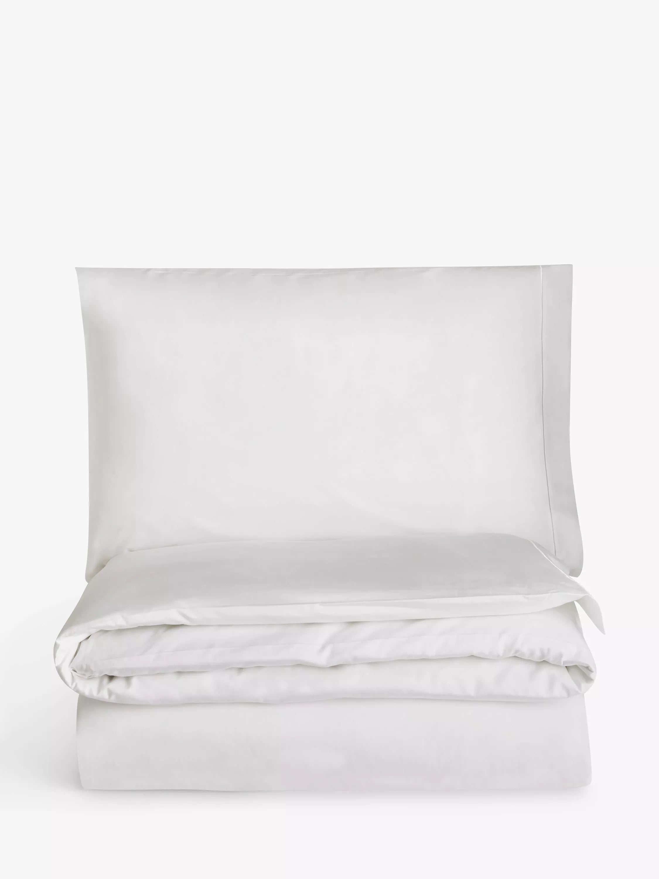 John Lewis Crisp & Fresh Egyptian Cotton Percale 400 Thread Count Bedding - McGrocer