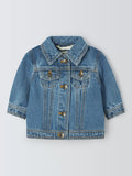 John Lewis Baby Denim Jacket, Blue - McGrocer