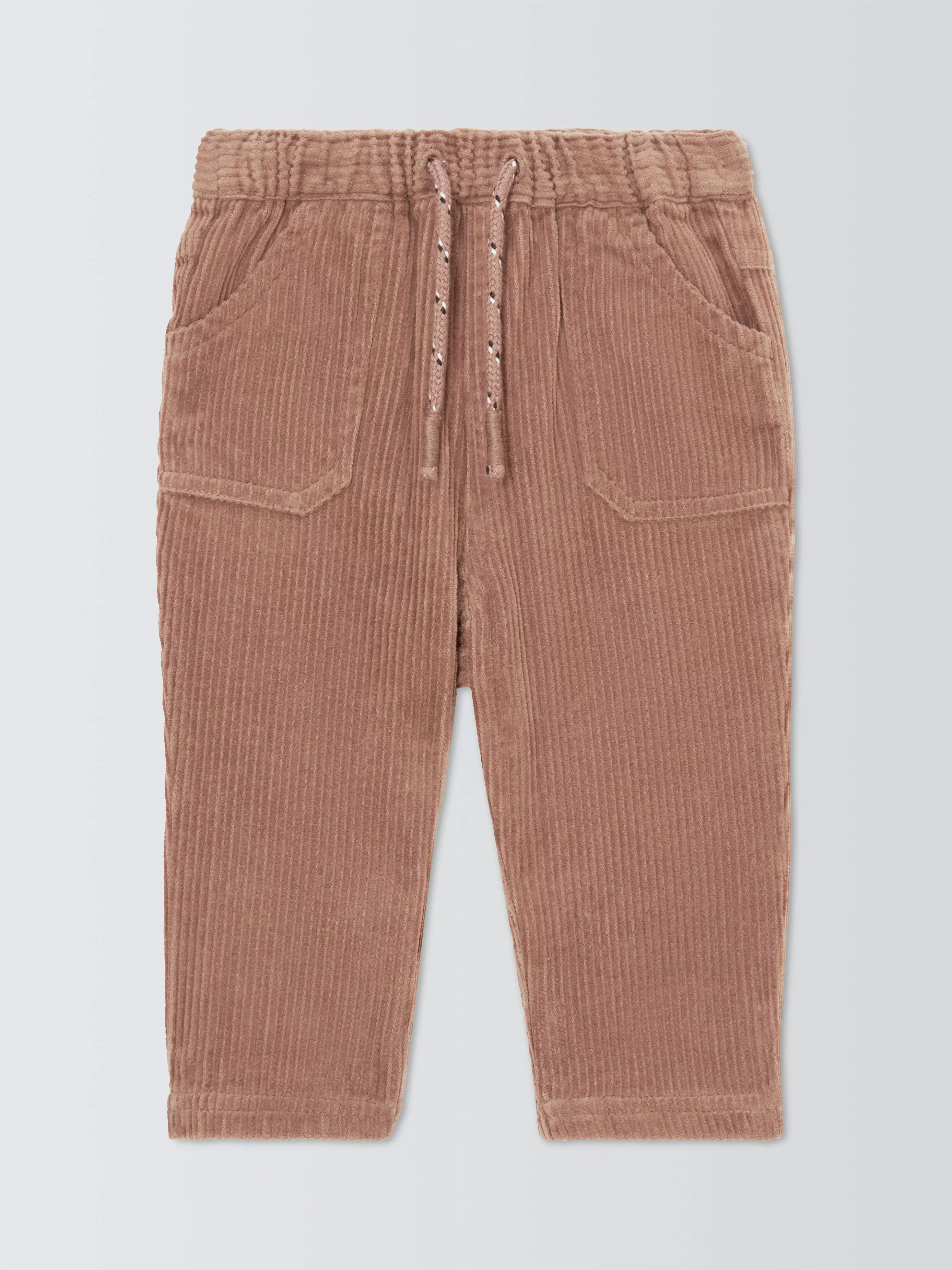 John Lewis Baby Corduroy Trousers, Brown - McGrocer