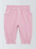 John Lewis Baby Corduroy Trousers, Pink - McGrocer