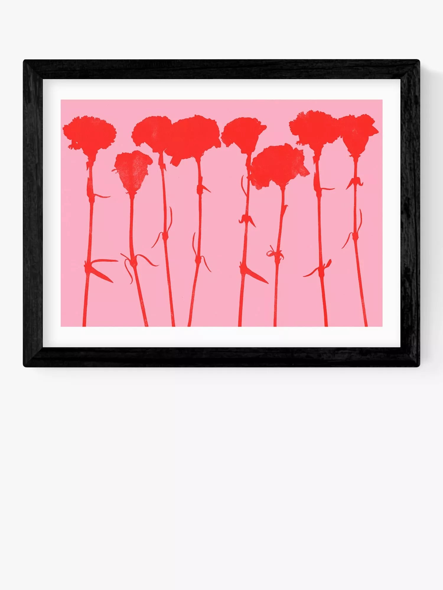 EAST END PRINTS Garima Dhawan 'Carnations III' Framed Print - McGrocer
