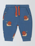 John Lewis ANYDAY Baby Snail Cotton Jogger Bottoms, Multi - McGrocer