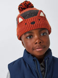 John Lewis Kids' Tiger Beanie Hat, Orange - McGrocer