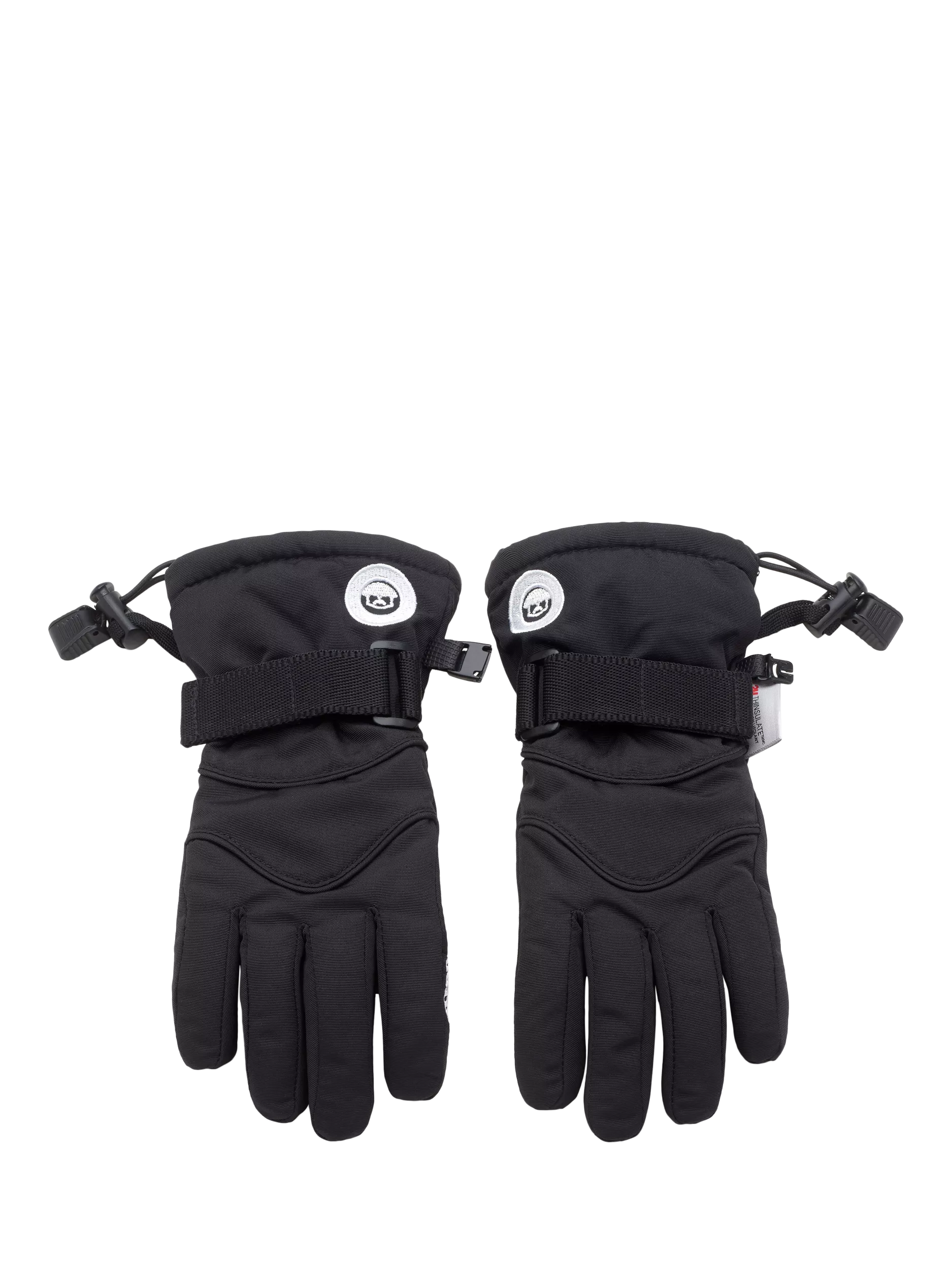 Spotty Otter Kids' Patrol Winter Gloves, Black - McGrocer