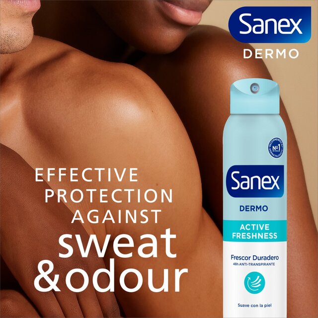 Sanex Active Freshness 48h Antiperspirant Spray Deodorant 200ml - McGrocer