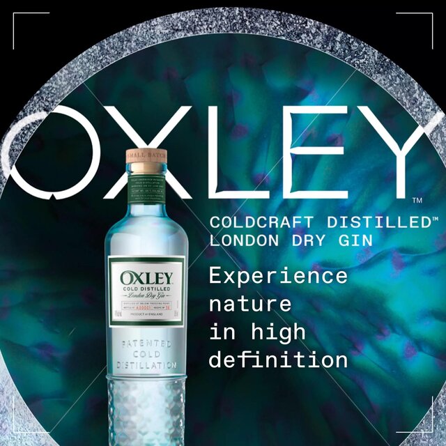 Oxley Cold Distilled London Dry Gin 70cl - McGrocer