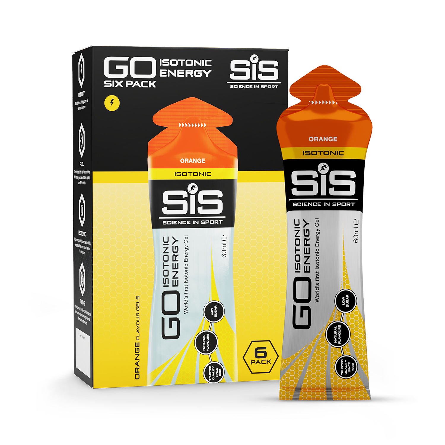 SiS GO Isotonic Energy Gel Blackcurrant 60ml - 998284