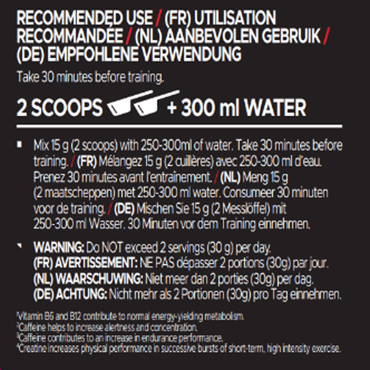 USN B4 Bomb Pre-Workout Cherry, 300g - McGrocer