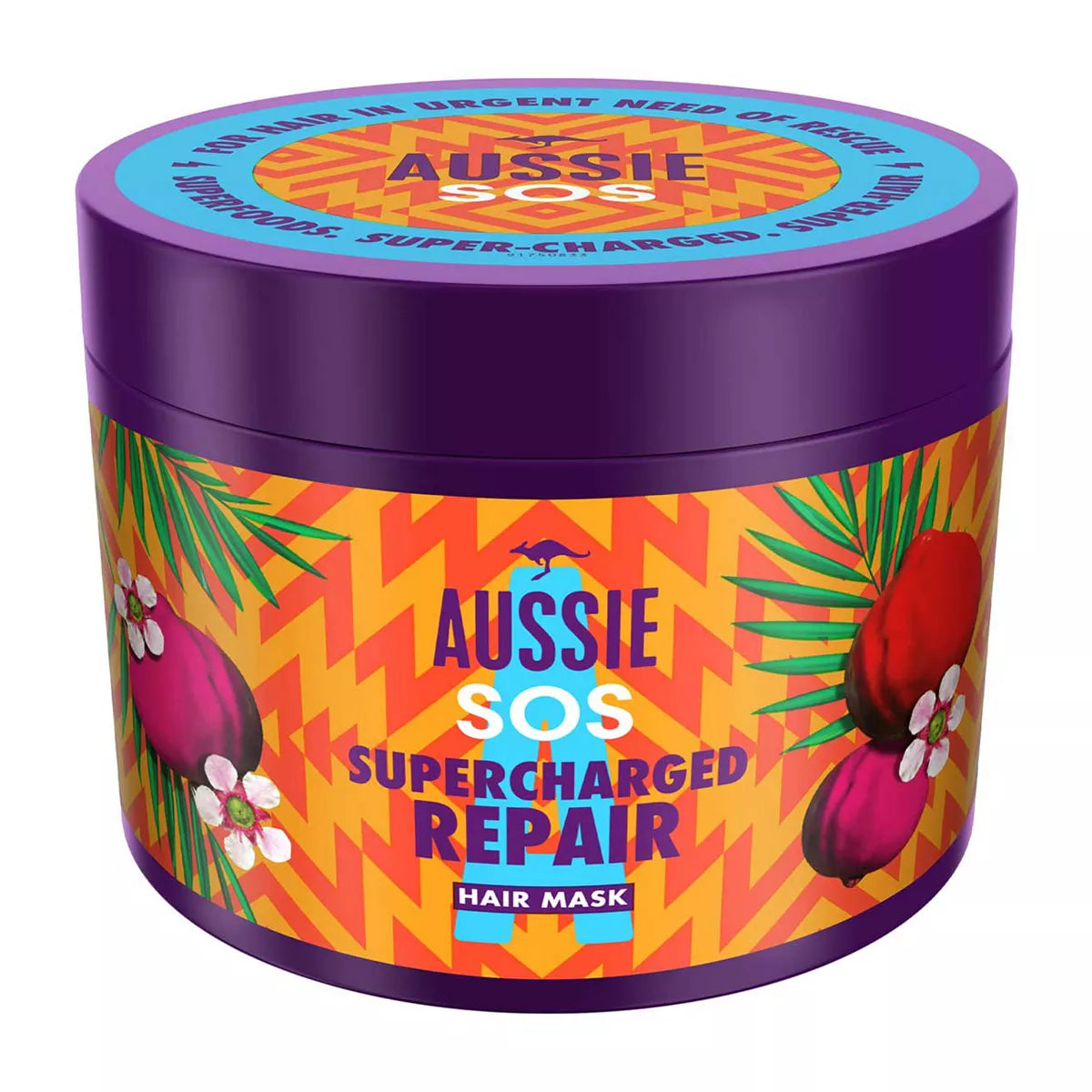 Aussie SOS Supercharged Repair Vegan Hair Mask, 450ml - McGrocer