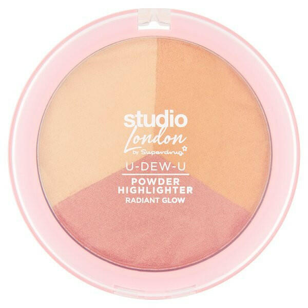 Studio London U DEW U Highlighter Powder - Glow Get it GOODS Superdrug