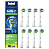 Oral-B CrossAction Brush Heads, 8 Pack - McGrocer