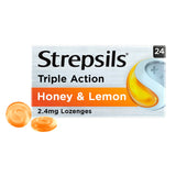 Strepsils Extra Honey & Lemon Sore Throat Pain Relief Lozenges x24 GOODS Sainsburys