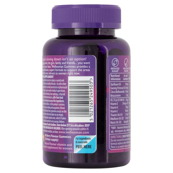 Wellwoman Gummies GOODS Superdrug