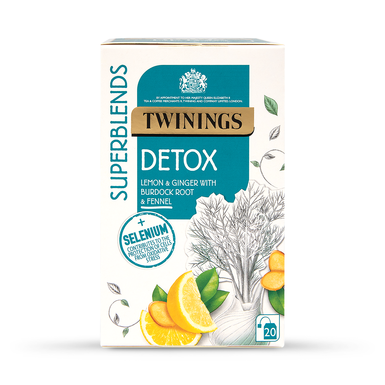 Twinings Superblends Detox 20 Tea Bags - McGrocer