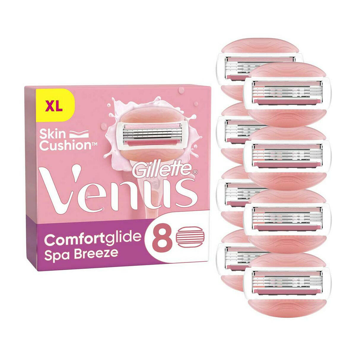 Venus Comfortglide Spa Breeze Razor Blades, 8 pack GOODS Boots