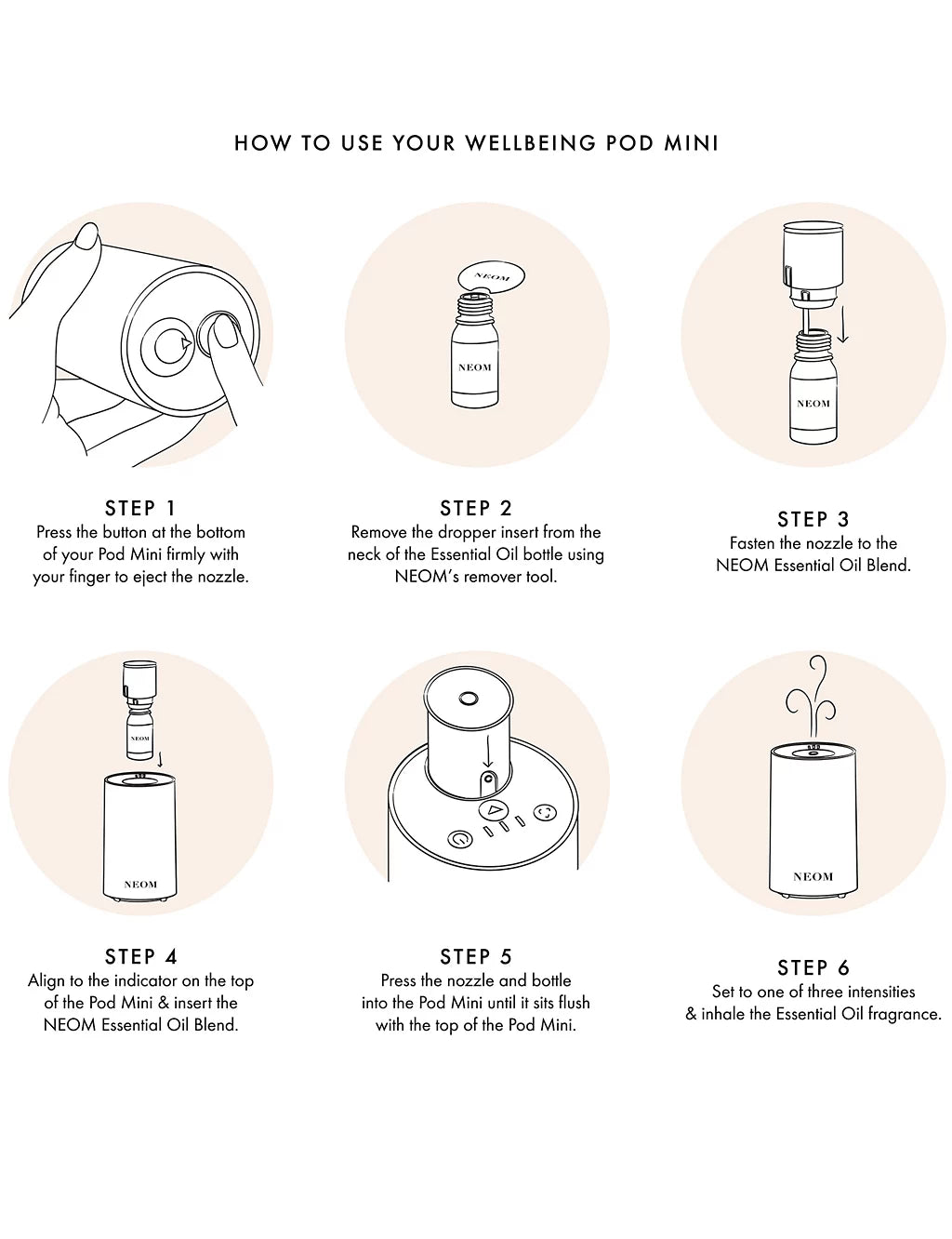 Wellbeing Pod Mini - Essential Oil Diffuser 350g Accessories & Cleaning M&S