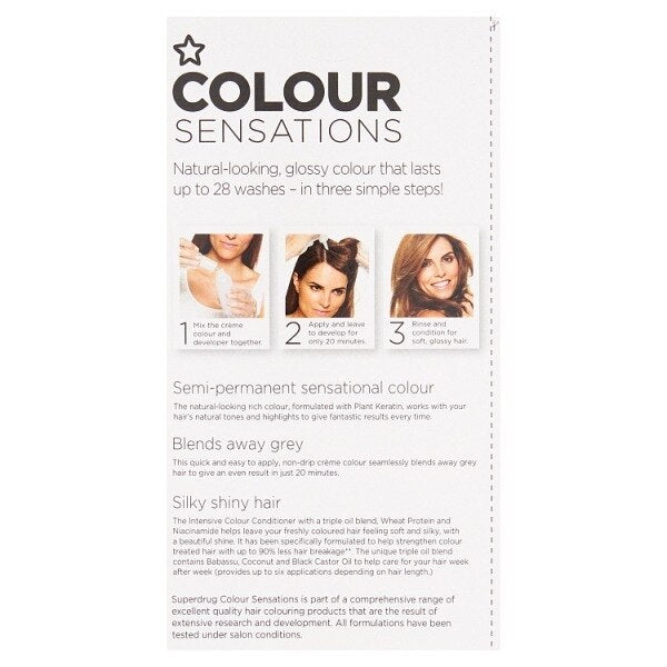 Superdrug Sensations Dark Brown 4.0 GOODS Superdrug