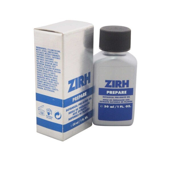 Zirh - Zirh Pre Shave Oil Prepare 30ml with Botanicals GOODS Superdrug