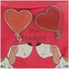 Sainsburys Valentines Heart Pin Badges x2