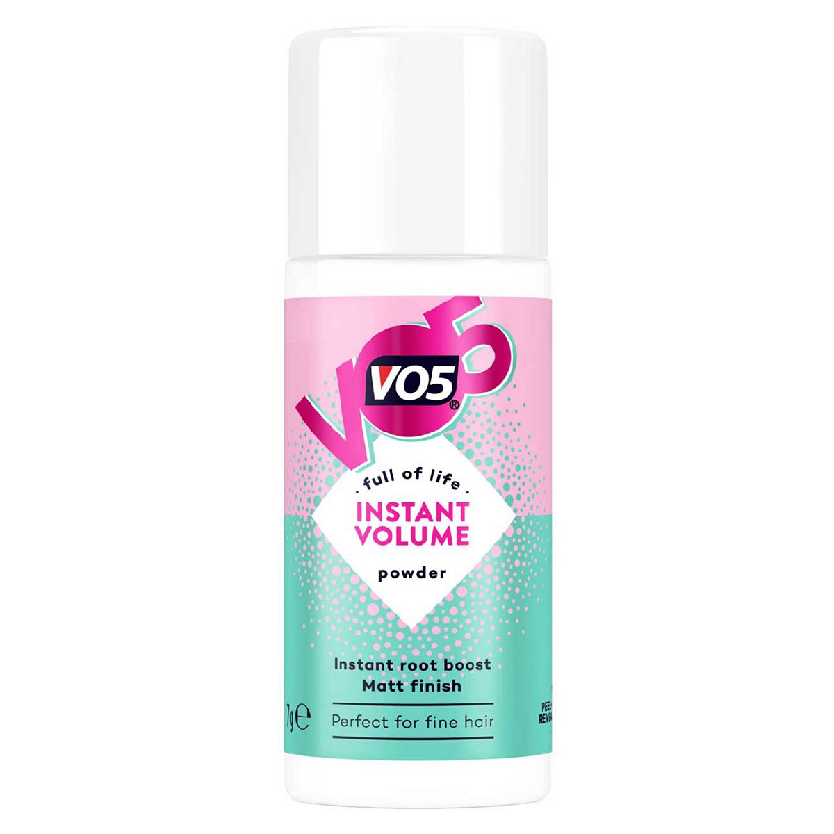 Vo5 Hair Styling Powder Instant Volume Root Boost for Fine Flat Hair 7g GOODS Boots