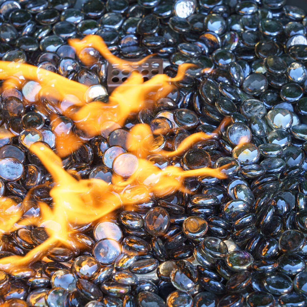 SunVilla Woodcrest 36" (91cm) Fire Table + Cover GOODS Costco UK