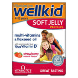 Vitabiotics WellKid Soft Jelly 30 Pastilles- Natural Strawberry Flavour GOODS Boots