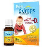 Baby Ddrops Liquid Vitamin D3 10 µg 60 Drops 17ml