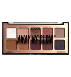 NYX Professional Makeup Away We Glow Shadow Palette