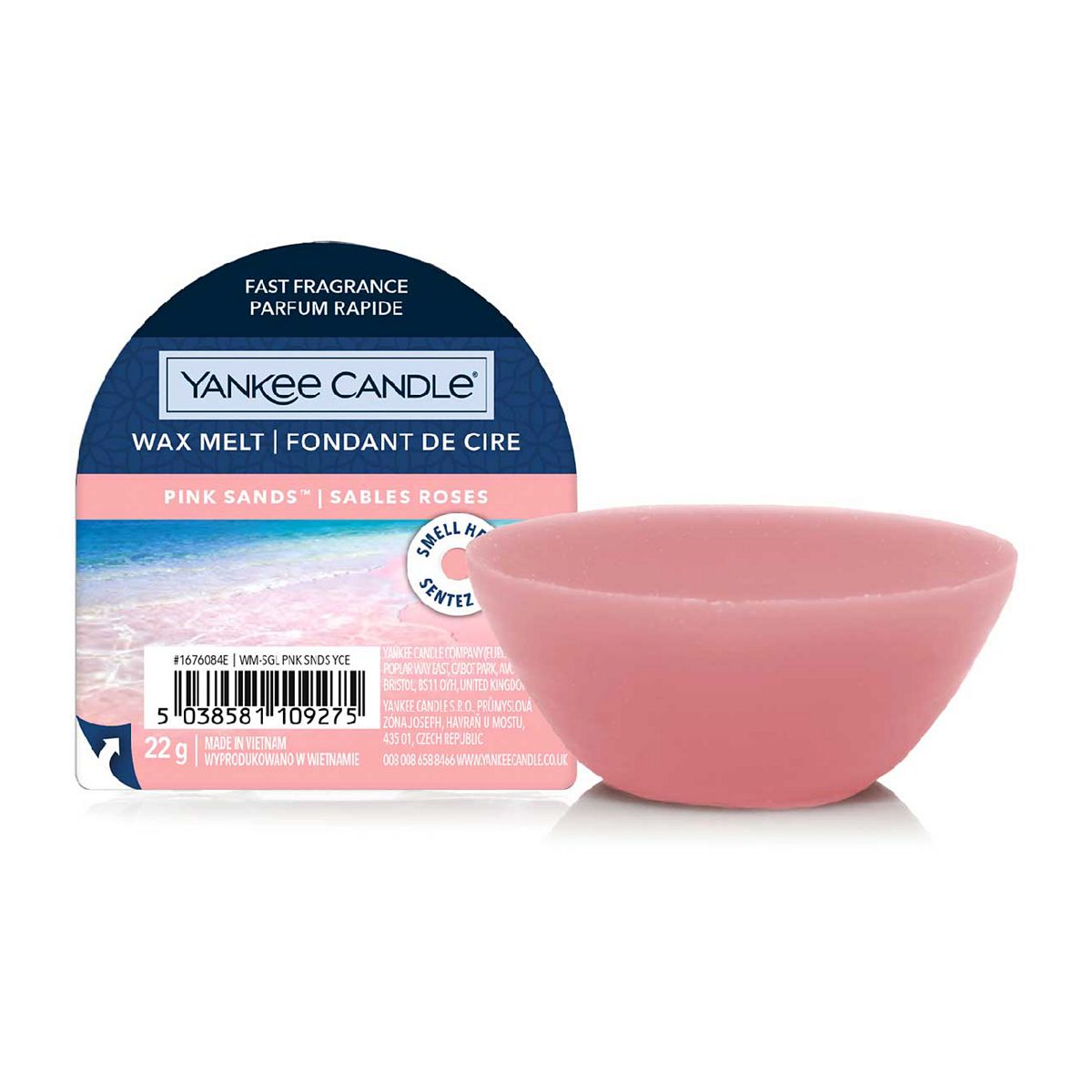 Yankee Candle Wax Melt Pink Sands GOODS Boots