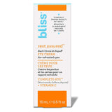 Bliss Rest Assured Eye Cream 15ml