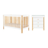 Tenby Cot Bed and Changing Unit - Scandi White GOODS Boots
