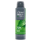Dove Men+Care Advanced Extra Fresh Deodorant Anti-Perspirant with 1/4moisturising cream for 72hr sweat & odour protection 150ml
