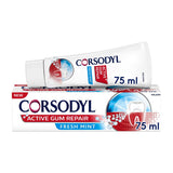 Corsodyl Active Gum Repair, Toothpaste for Bleeding Gums, 75 ml
