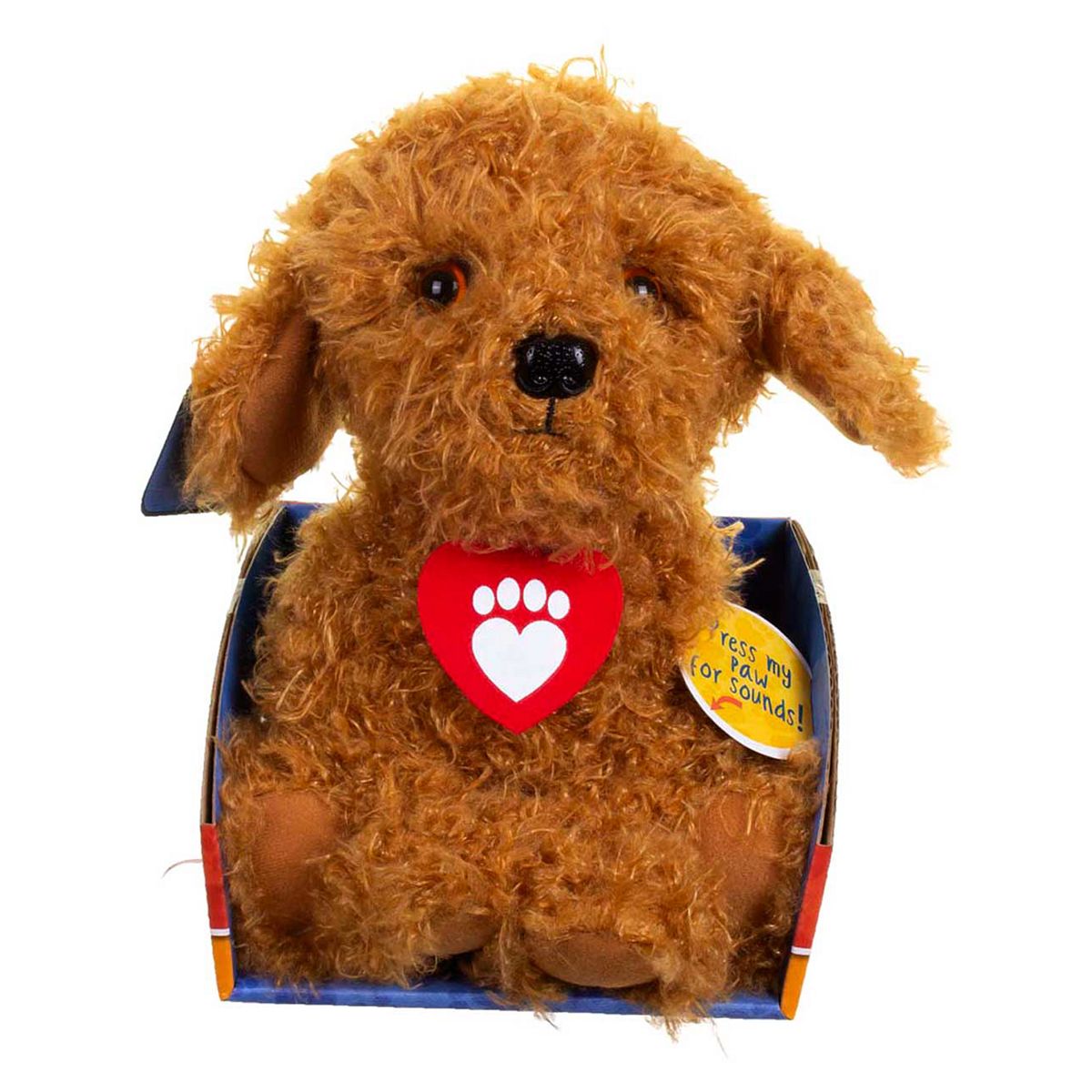 Waffle The Wonder Dog Soft Toy With Sound GOODS Boots