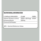 Botanycl Vegan Vitamin D3 - 120 Capsules