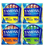 Tampax Compak Pearl Regular Super Super Plus Bundle