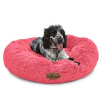 Silentnight Calming Donut Pet Bed - Hot Pink - Large