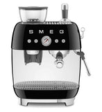 SMEG Espresso Coffee Machine with Grinder Black