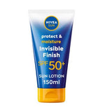 NIVEA SUN Protect Moisture Invisible Finish Sun Cream Lotion SPF50 150ml