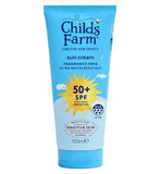 Childs Farm SPF 50 Sun Cream 100ml Fragrance Free Sunscreen for Kids Sensitive Skin