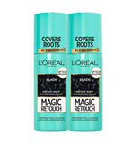 LOreal Paris Magic Retouch Black Root Touch Up Temporary Instant Root Concealer Spray x2