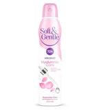 Soft Gentle Hyaluronic Care 72hr Rose Water Anti-Perspirant Spray 250ml