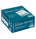 MX Health Alcohol Preparation Pads Pre-Injection Wipes 200s