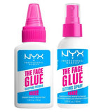 NYX Professional Makeup Face Glue Primer Setting Spray Duo Bundle