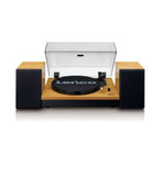 Lenco LS-300 Turntable and Hi Fi Speakers Wood